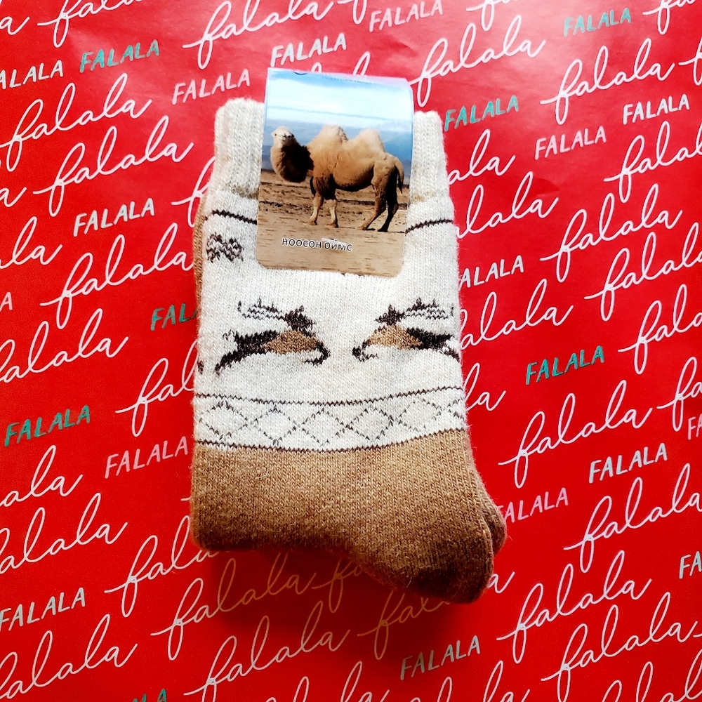 Mongolian elk merino 70% wool socks